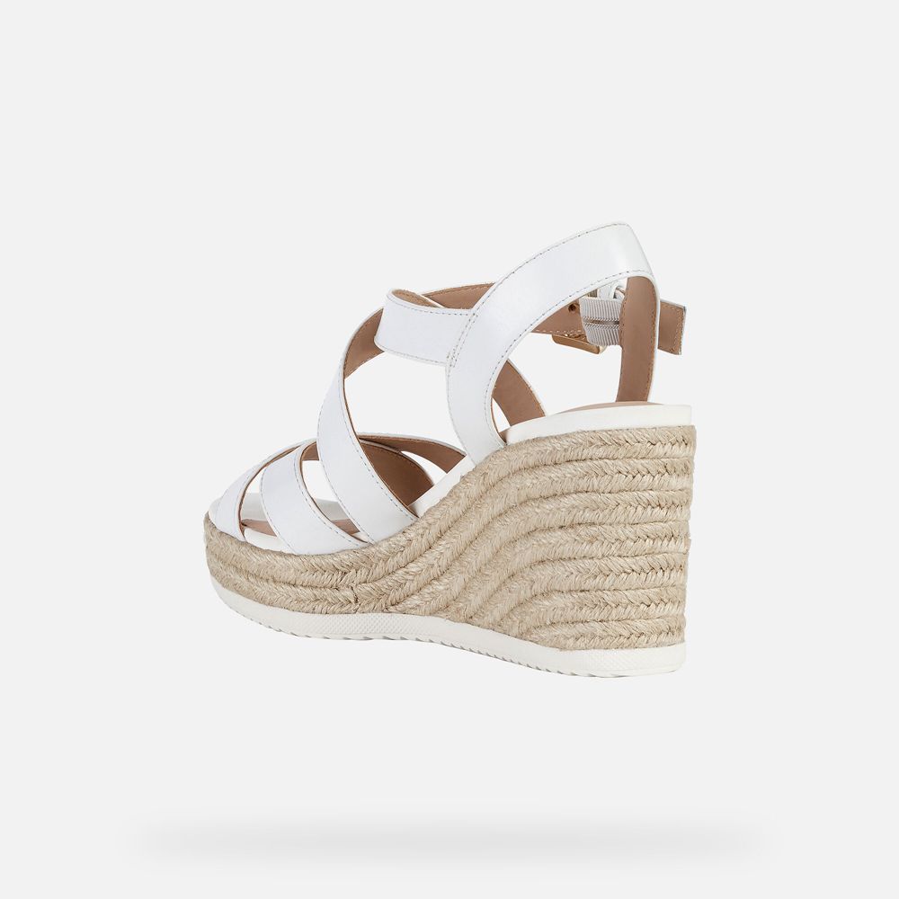 Sandales Geox Ponza - Blanche - Femme 802796-YQF